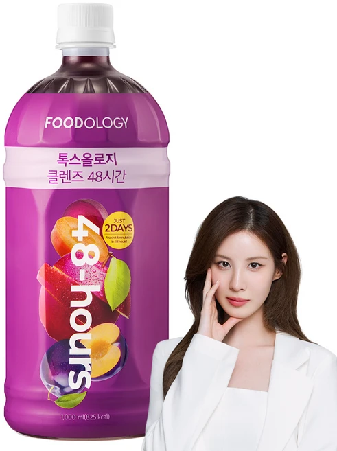 푸드올로지 톡스올로지 클렌즈 48시간, 1L, 1개 - 쿠팡