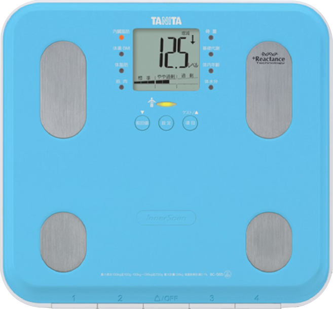 TANITA 塔尼達 九合一體組成計, BC-565, 藍色, 1個