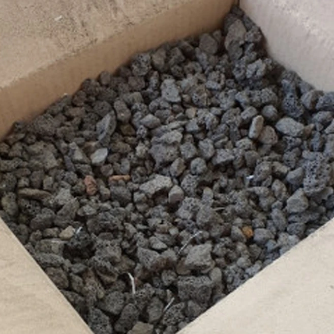 WITH블럭 현무암 화산석 송이석 자갈 10-20mm 블랙, 1개, 20kg - 쿠팡