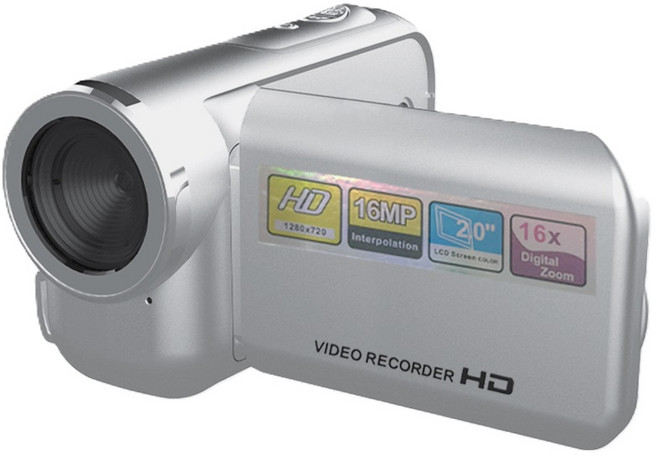 부이 비디오 카메라 캠코더, B4DV-90Z, SILVER