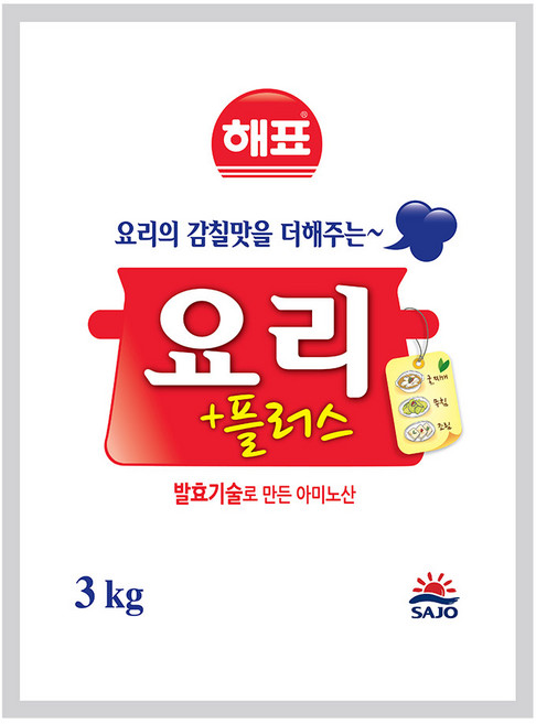 해표 요리플러스, 3kg, 1개