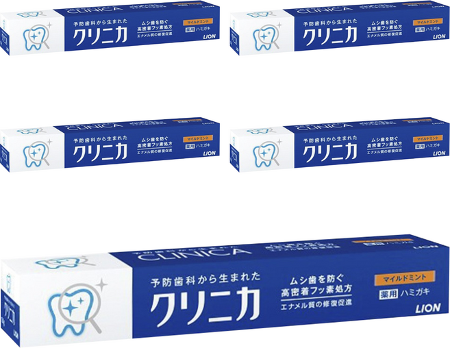 LION 獅王 固齒佳 牙膏, 130g, 5條