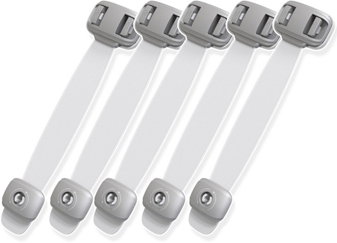 유아안전잠금장치 A 밴드형, 5개, 그레이