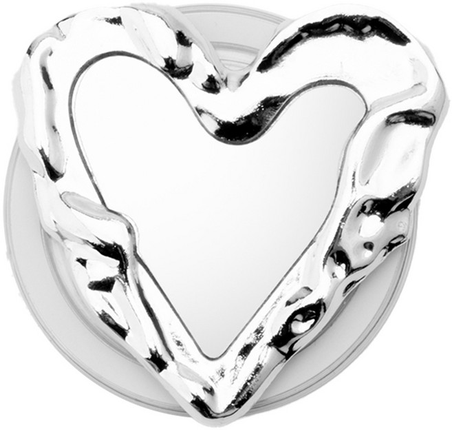 구스페리 디자인 맥세이프 그립 스마트톡, 10실버하트미러, 1개