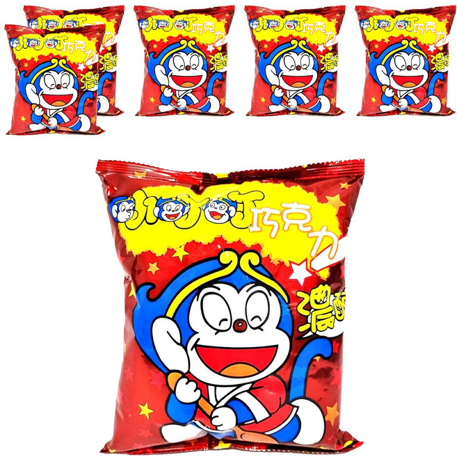 大同國際 小叮叮 玉米酥 巧克力風味, 40g, 6包