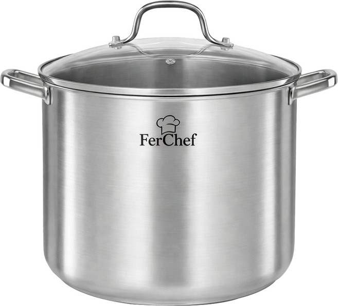 페르쉐프 대형 곰솥 18L, 32cm, 실버, 1개