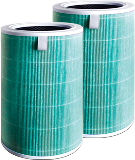 상상그램 샤오미 미에어 공기청정기 호환용 필터, 미에어(그린), 2개