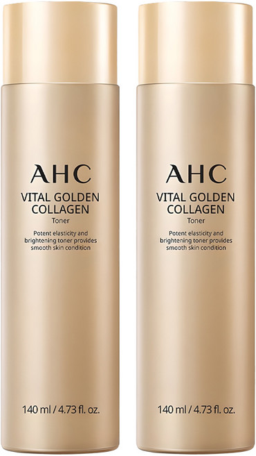AHC 바이탈 골든 콜라겐 토너, 140ml, 2개
