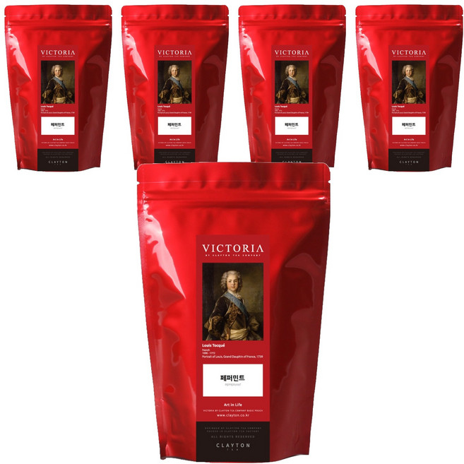 빅토리아 레드 페퍼민트, 60g, 1개입, 5개