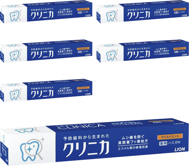 LION 獅王 固齒佳 牙膏, 130g, 6條