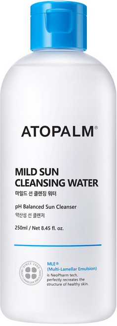 아토팜 마일드 선 유아페이셜 클렌징 워터, 250ml, 1개