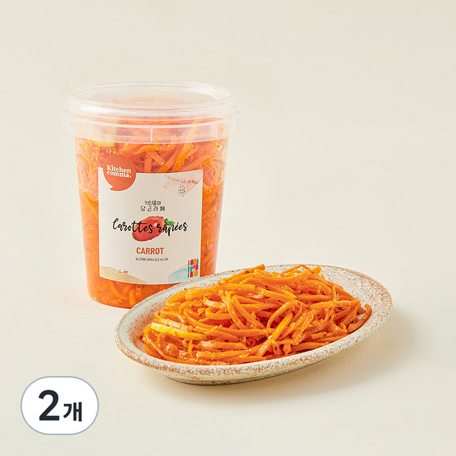 키친콤마 당근라페, 320g, 2개