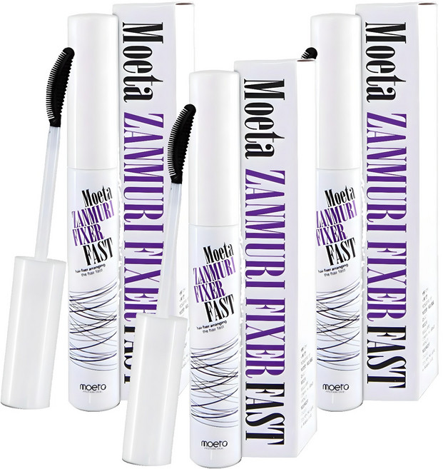 모에타 잔머리 픽서 12ml, 투명, 3개