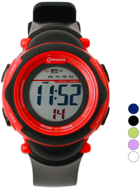 포포팬시 소프트컬러 디지털 손목시계