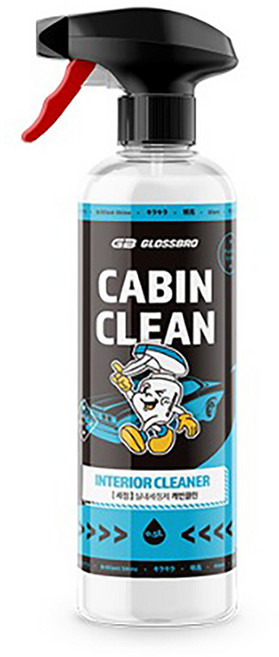 글로스브로 캐빈클린 실내세정제 차량용, 500ml, 1개