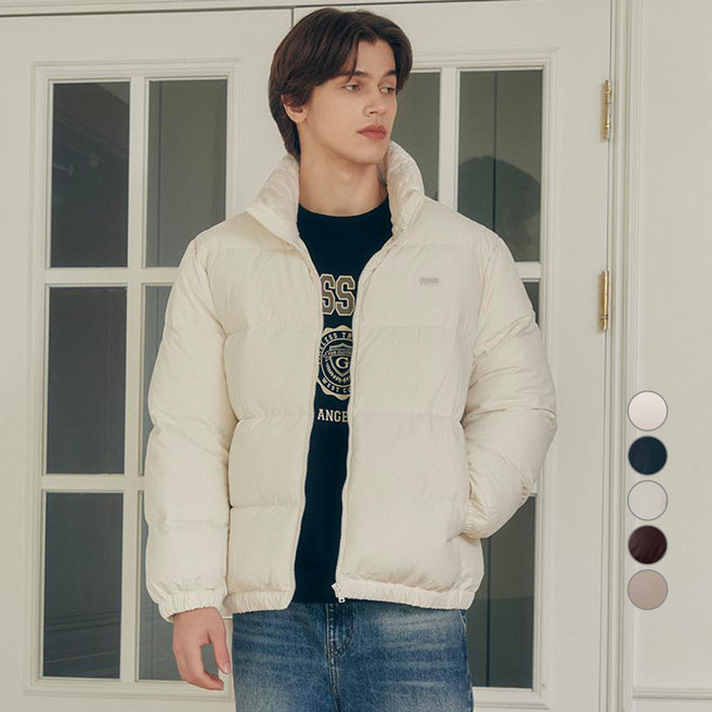 게스 남녀공용 페더라이트 뉴 베이직푸퍼 패딩점퍼 MO4W9891