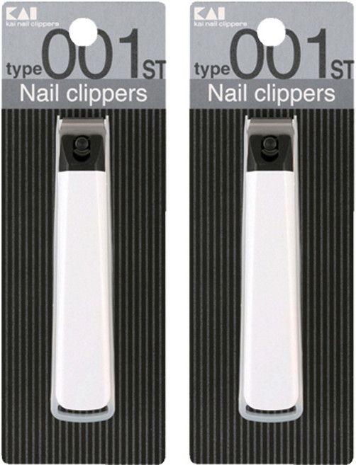 카이 일자 손톱 발톱깎이 001ST M, 2개