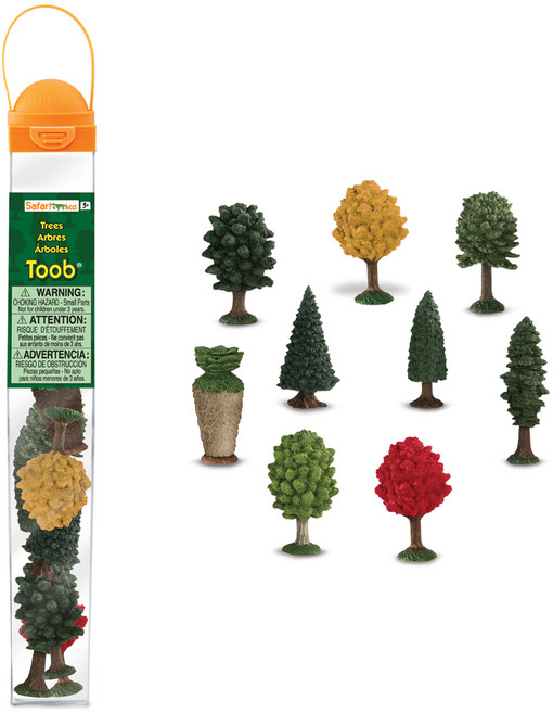 사파리엘티디 나무 튜브 피규어 Trees 684304, 1개