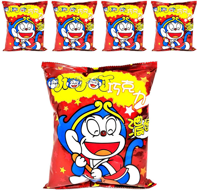 大同國際 小叮叮 玉米酥 巧克力風味, 40g, 5包