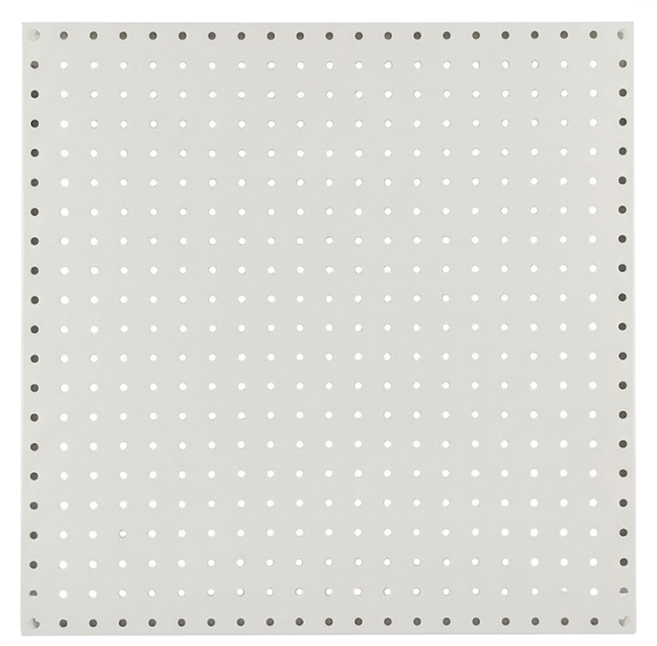 撥撥的架子 洞洞板 532 x 532mm, 1片, 平白