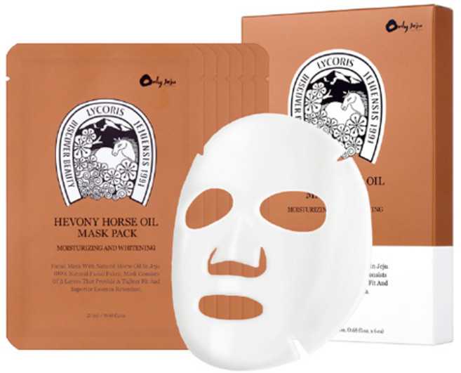 헤보니 마유 마스크팩 20ml x 6p, 6개입, 1개