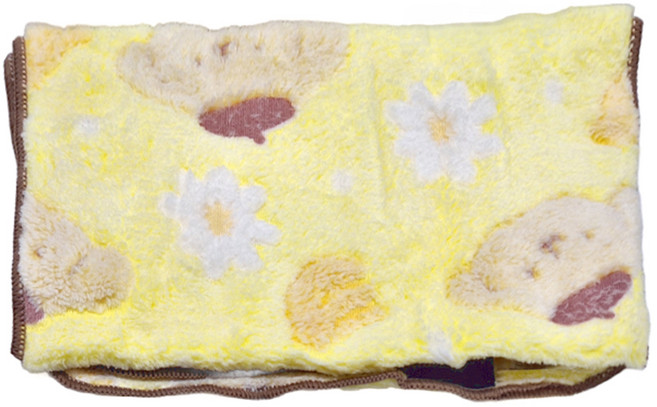 Sanrio 三麗鷗 長毛巾, 布丁狗 黃色, 1條