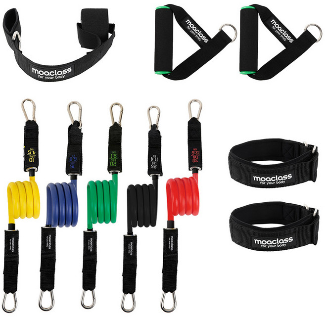 모아클래스 튜빙밴드 세트, 5종, 1개