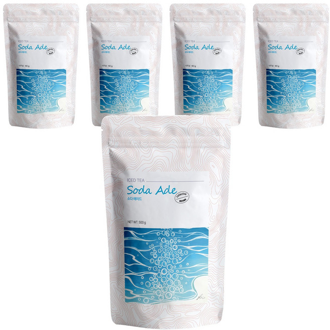 베오베 소다에이드 파우더, 1개입, 5개, 500g