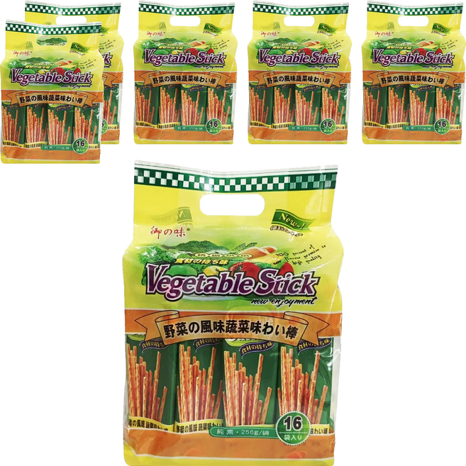 御之味 蔬菜棒棒餅 16包, 256g, 6袋