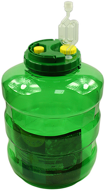 행복한농부 숨쉬는 발효통 S자형에어락 + 과실주병 30L 세트, 1세트