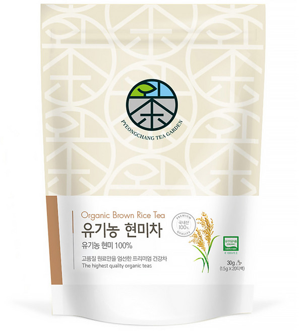 평창다원 유기농 현미차, 1.5g, 20개입, 1개