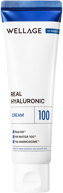 WELLAGE 唯拉珠 玻尿酸高保濕護膚乳, 80ml, 1條