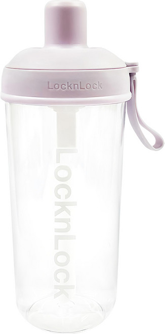 LocknLock 樂扣樂扣 嚼對搖搖吸管杯, 紫色, 700ml, 1個