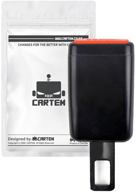 카템 차량용 안전벨트 연장클립, D타입, 1개