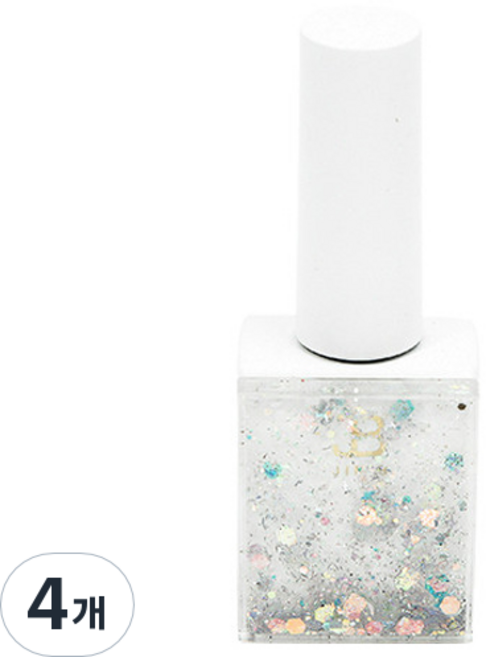 그라시아 진비컬렉션 아이비컬러 슈팅스타 글리터젤, JBIG-009, 4개, 11ml