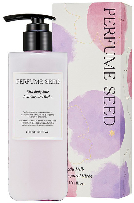 더페이스샵 퍼퓸씨드 리치 바디 밀크 바디로션 자스민향, 300ml, 1개