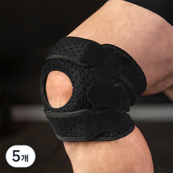 레토 등산 헬스 러닝 무릎보호대, 5개