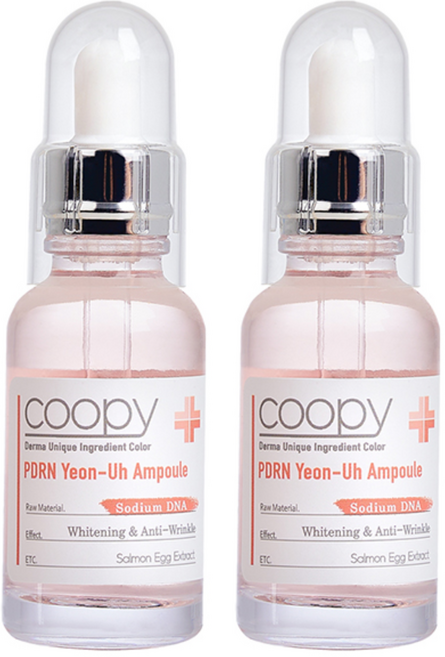 쿠피 PDRN 연어 앰플, 2개, 30ml