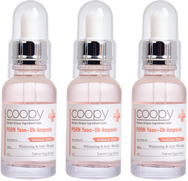 쿠피 PDRN 연어 앰플, 3개, 30ml