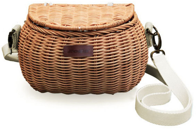 조코 라탄 다용도 수납바구니, 베이지, 1개