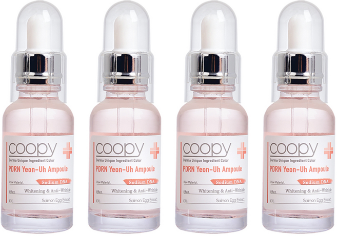 쿠피 PDRN 연어 앰플, 4개, 30ml