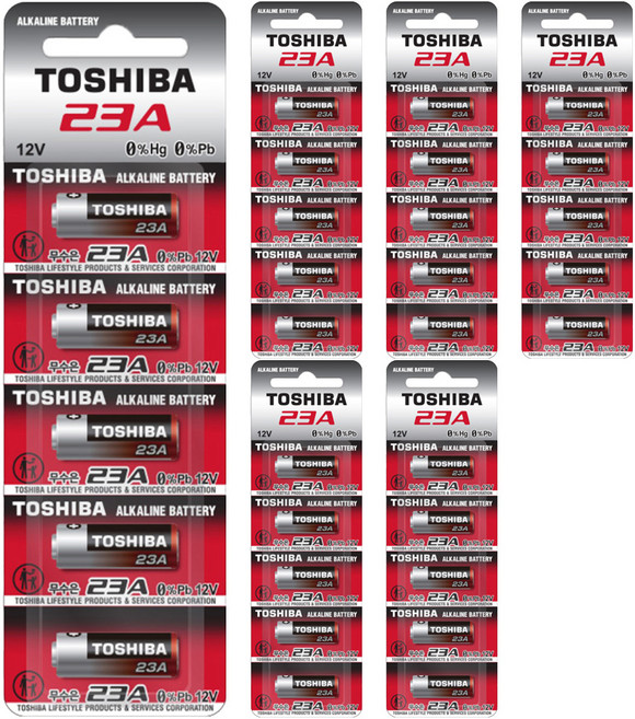 도시바 23A 12V 알카라인 AA건전지, 10개입, 3개