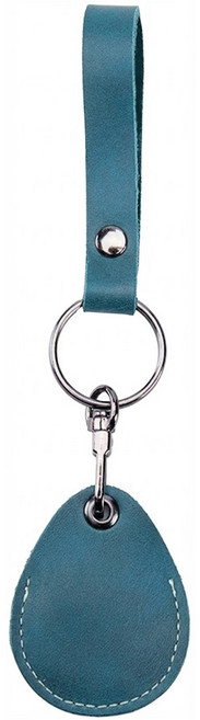 FANCY LIFE 門禁磁扣卡套 水滴形, 藍色, 1個