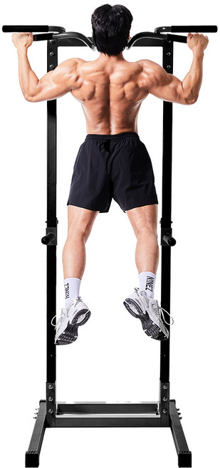 재미어트 뉴 힘콩 철봉 고객직접설치, 블랙