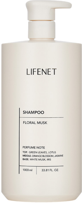 LIFENET 洗髮精 Floral Musk, 1L, 1瓶