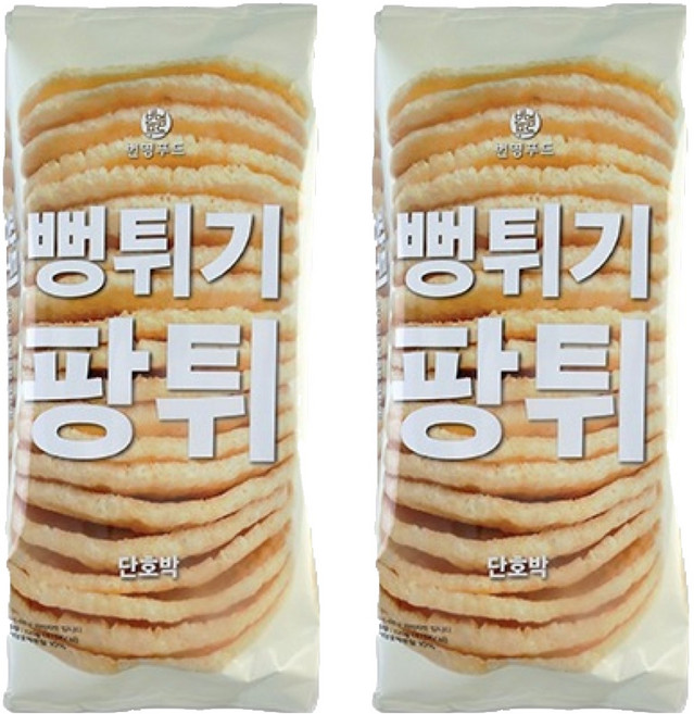 팡튀 단호박 뻥튀기, 120g, 2개