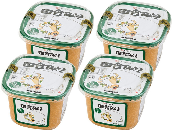 토모에 이나카 미소 시로코시, 500g, 4개