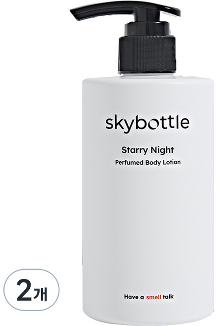 스카이보틀 퍼퓸 바디로션 스태리나이트, 300ml, 2개