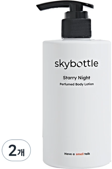 스카이보틀 퍼퓸 바디로션 스태리나이트, 300ml, 2개 - 쿠팡