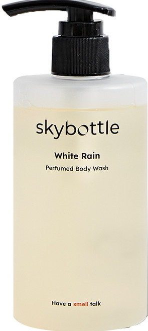 스카이보틀 퍼퓸 바디워시 화이트레인, 300ml, 1개
